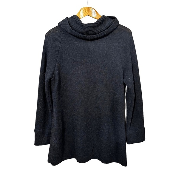 BEYOND THREADS Relaxed Alpaca & Wool Knit Cowl Neck Sweater - Picture 2 of 9